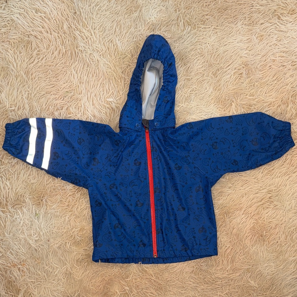 H&M x Angry Birds Raincoat/ Rain Jacket - 1.5-2 years